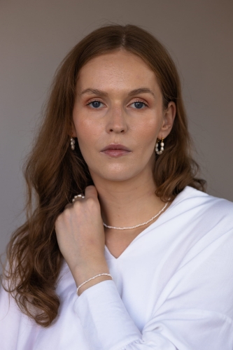 Naszyjnik PETITE choker z małych pereł